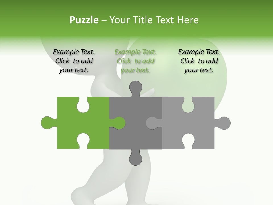 Healthy Abstract Guy PowerPoint Template