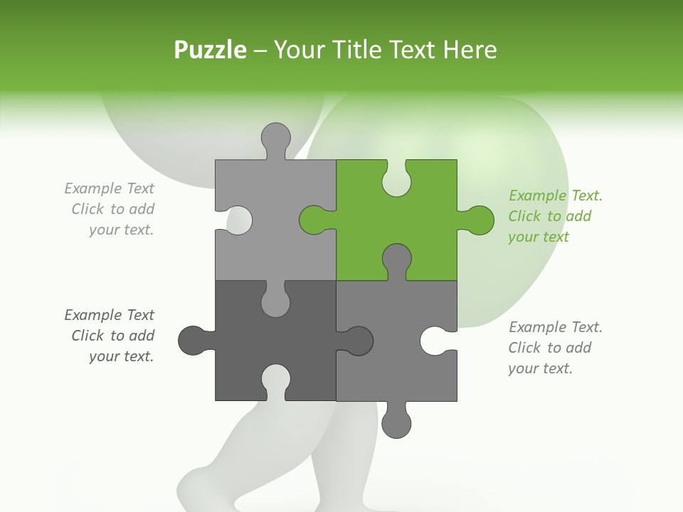 Healthy Abstract Guy PowerPoint Template