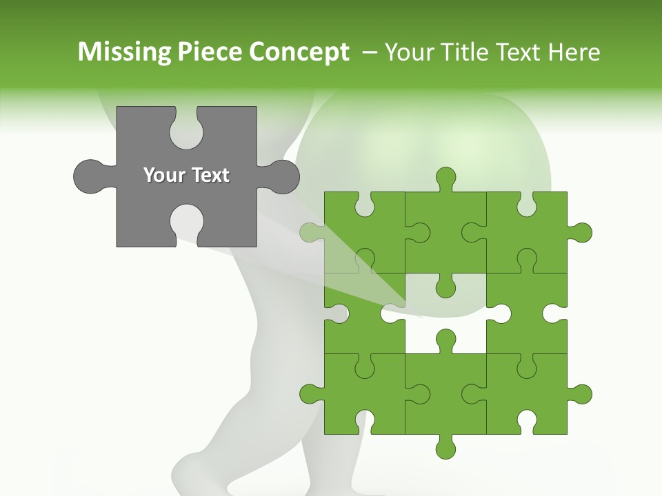 Healthy Abstract Guy PowerPoint Template