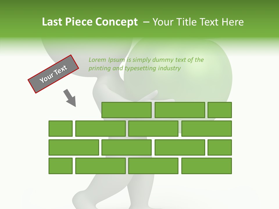 Healthy Abstract Guy PowerPoint Template