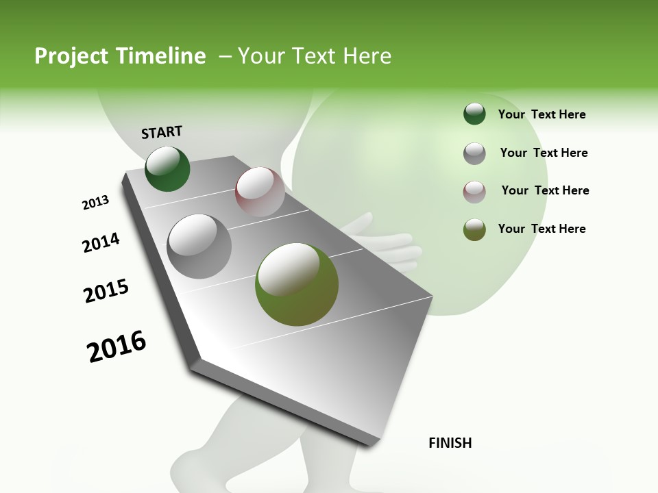 Healthy Abstract Guy PowerPoint Template