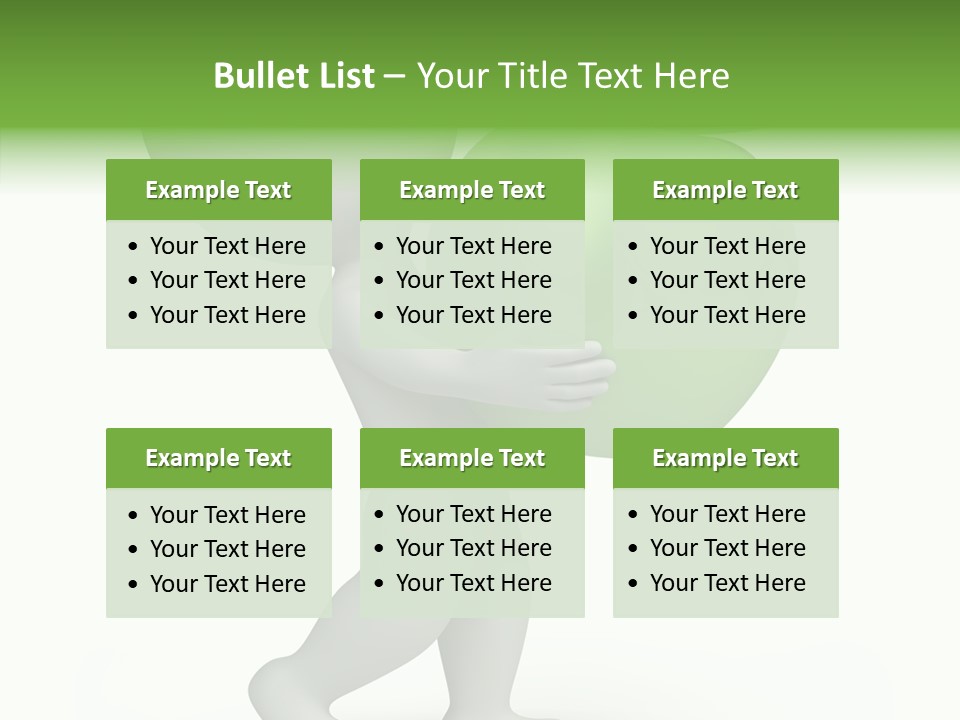 Healthy Abstract Guy PowerPoint Template
