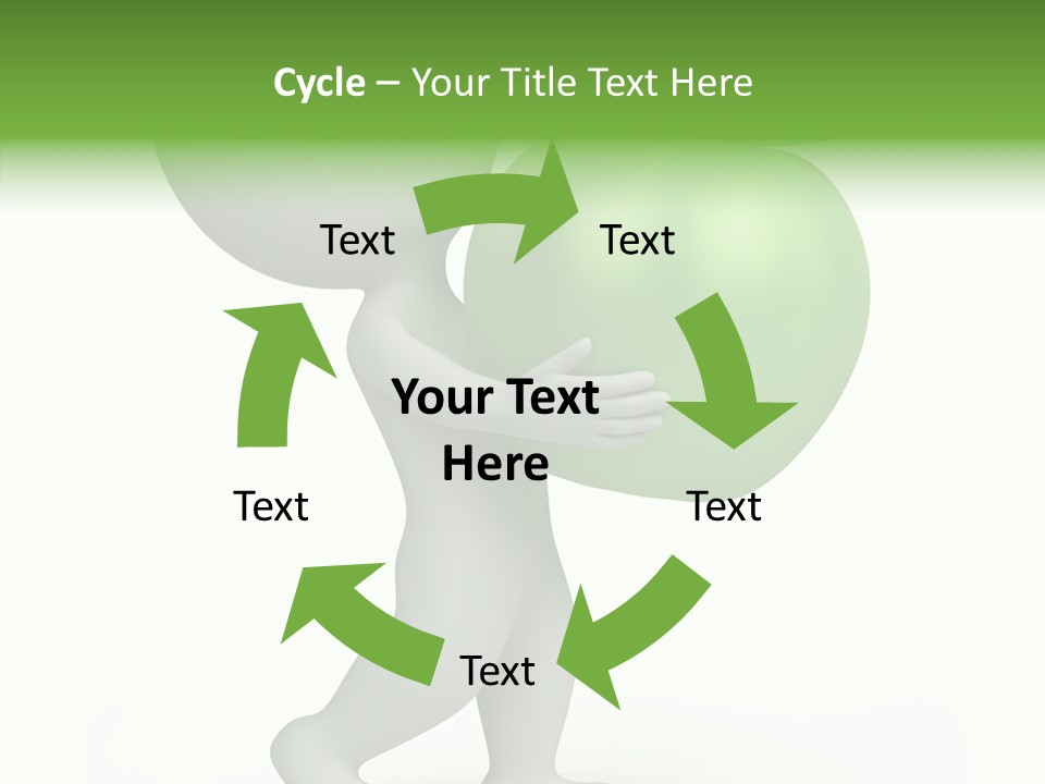 Healthy Abstract Guy PowerPoint Template