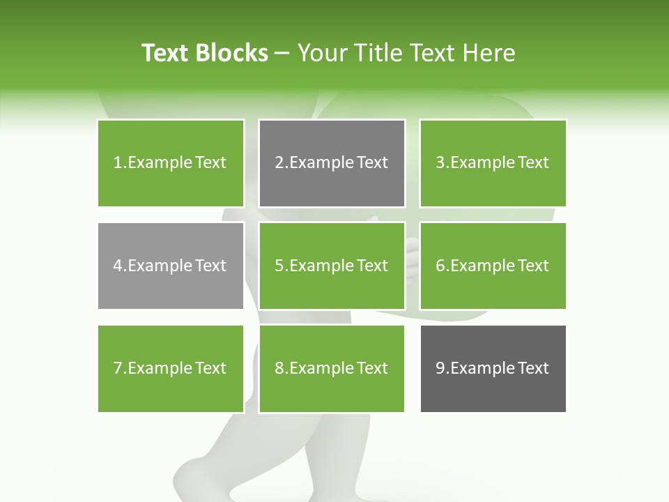 Healthy Abstract Guy PowerPoint Template