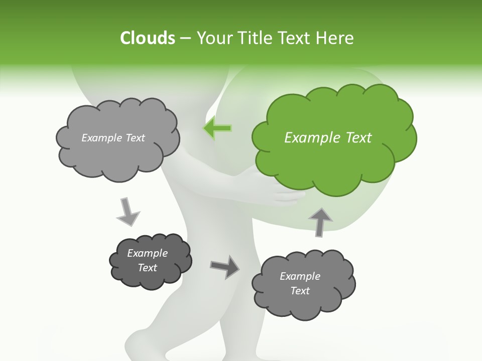 Healthy Abstract Guy PowerPoint Template