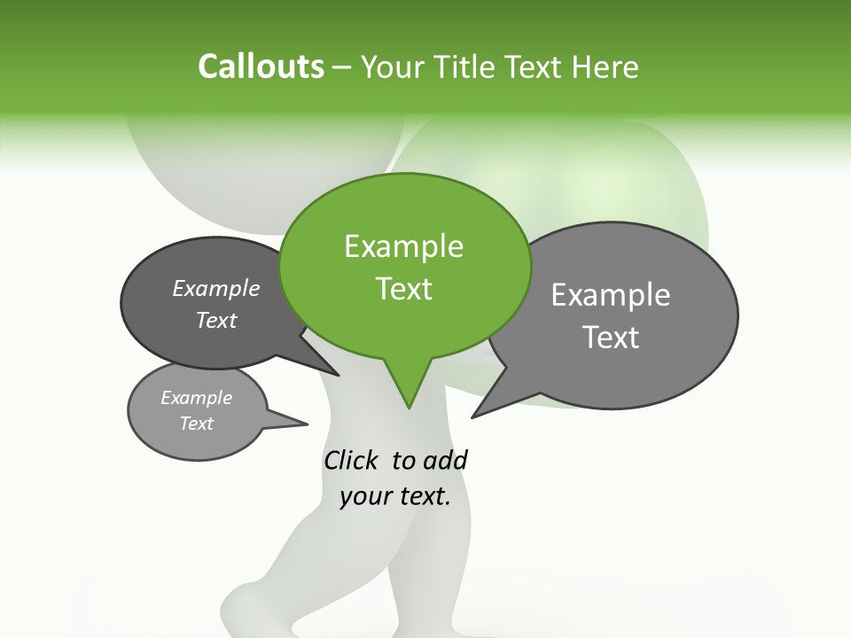 Healthy Abstract Guy PowerPoint Template