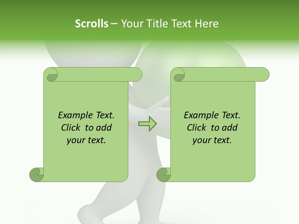 Healthy Abstract Guy PowerPoint Template