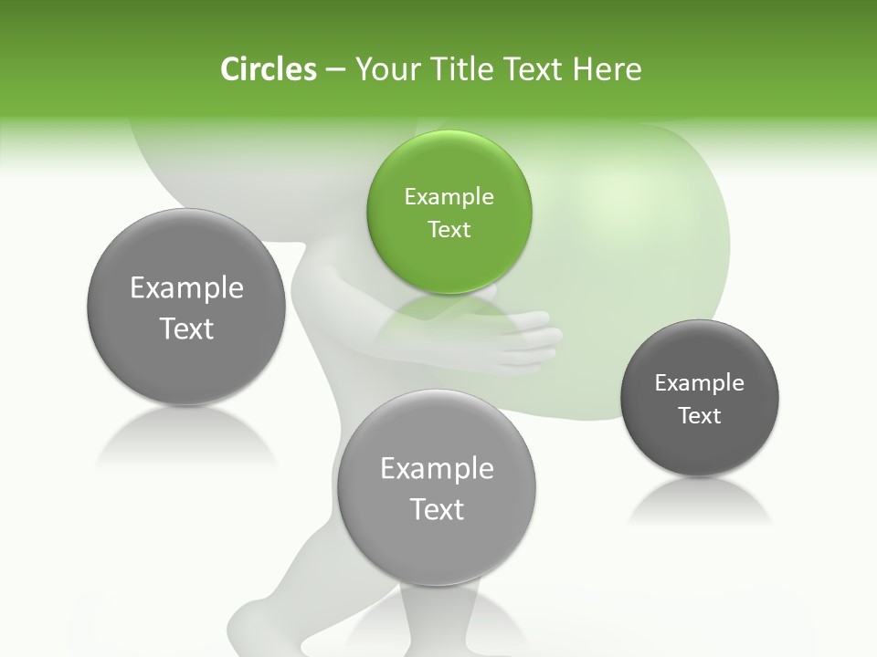 Healthy Abstract Guy PowerPoint Template