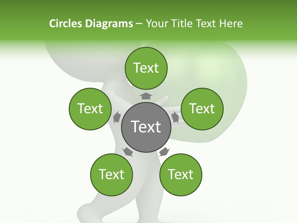 Healthy Abstract Guy PowerPoint Template