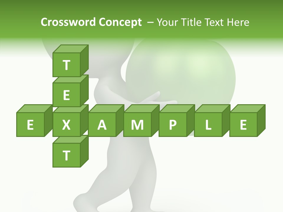 Healthy Abstract Guy PowerPoint Template