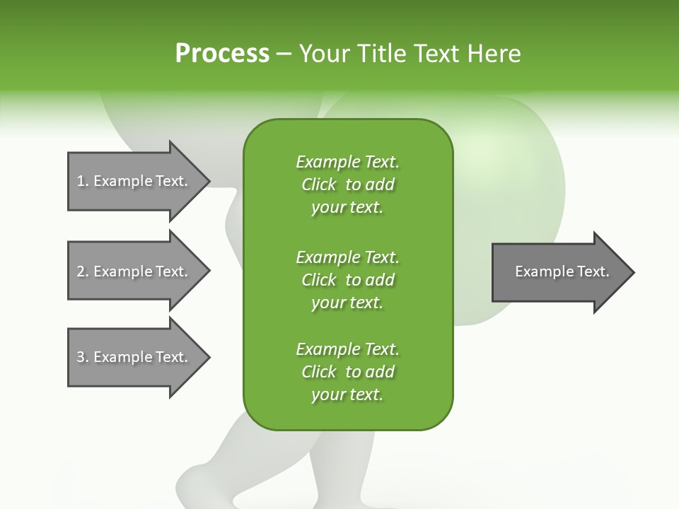 Healthy Abstract Guy PowerPoint Template
