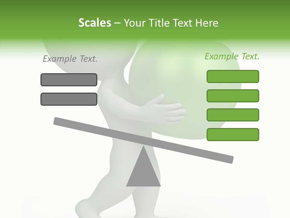 Healthy Abstract Guy PowerPoint Template