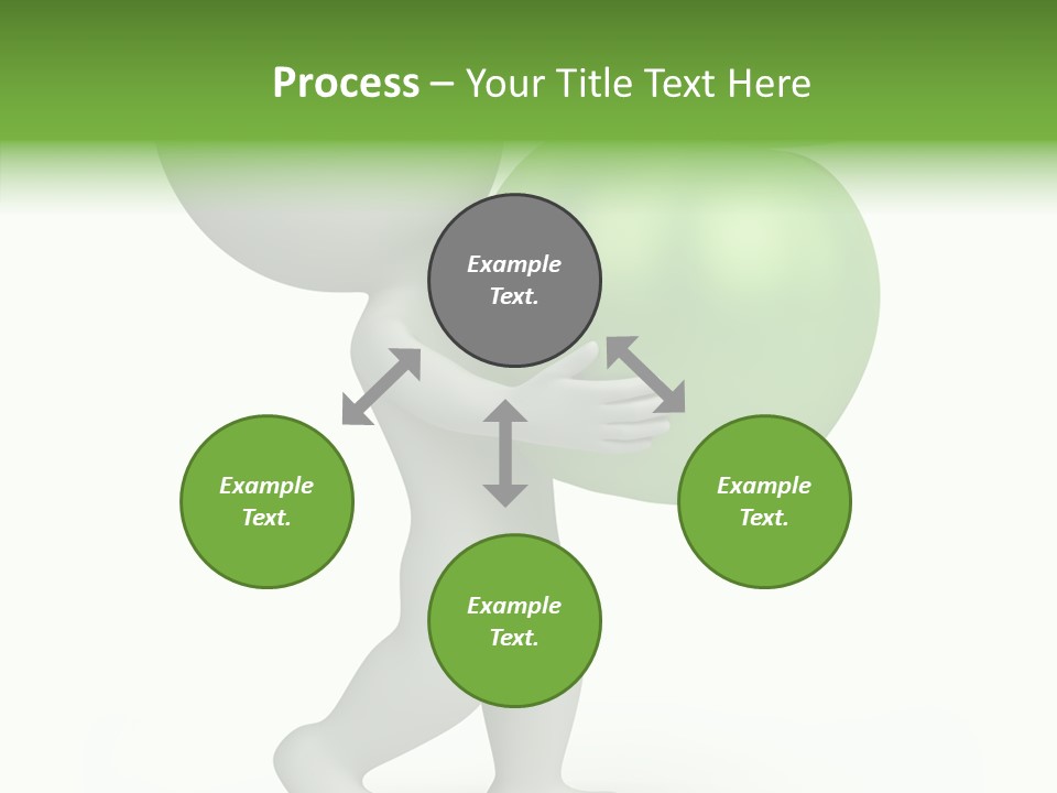 Healthy Abstract Guy PowerPoint Template