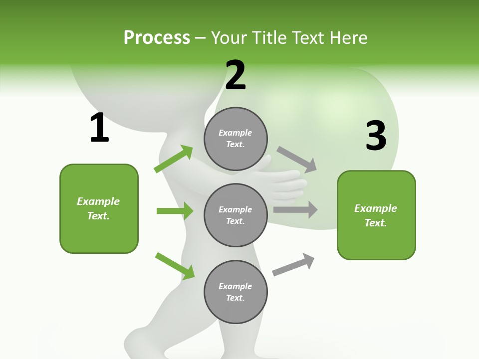 Healthy Abstract Guy PowerPoint Template