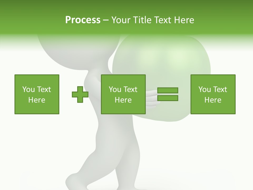 Healthy Abstract Guy PowerPoint Template