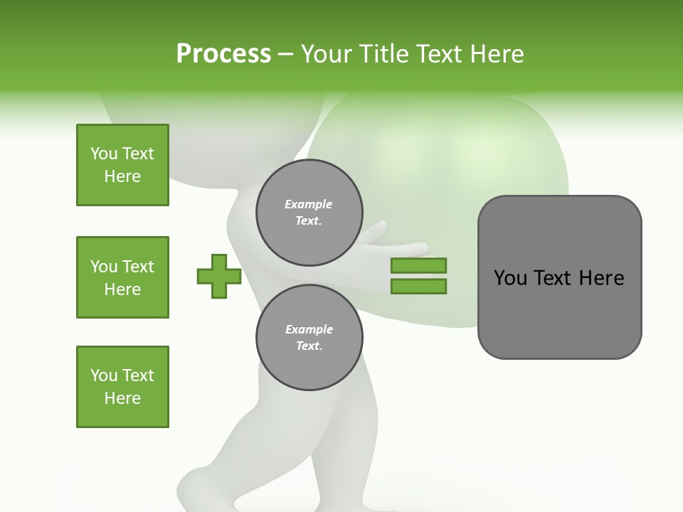 Healthy Abstract Guy PowerPoint Template