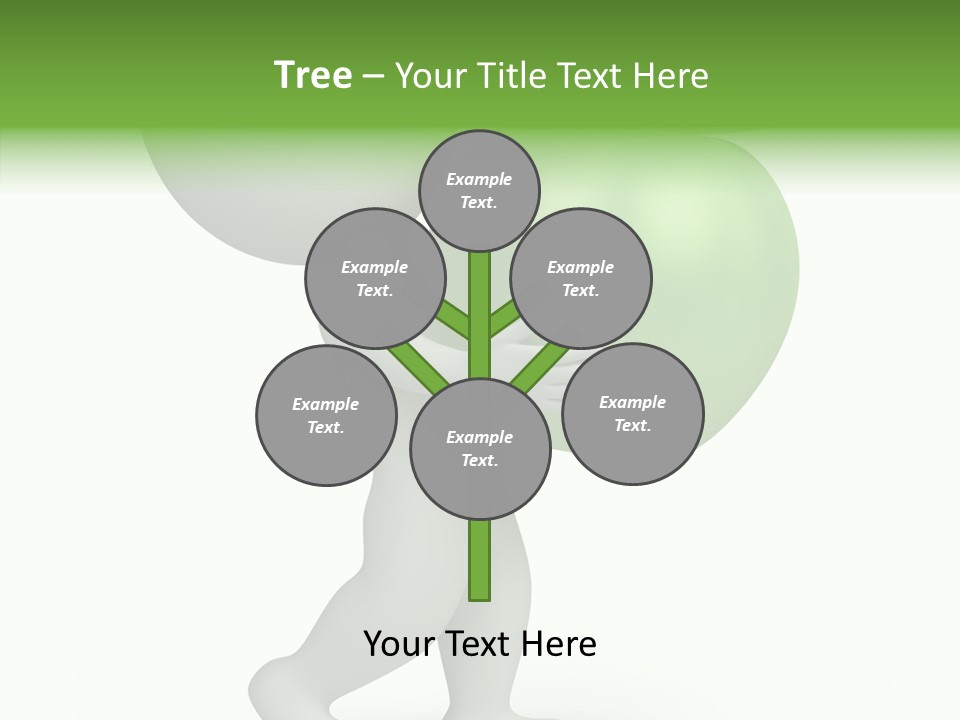 Healthy Abstract Guy PowerPoint Template