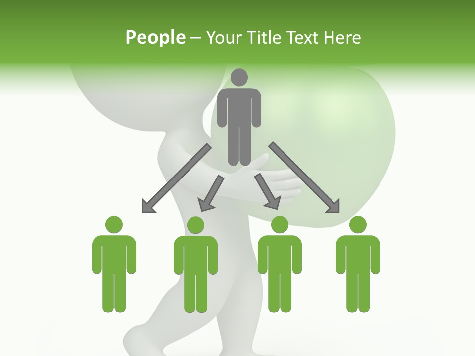 Healthy Abstract Guy PowerPoint Template