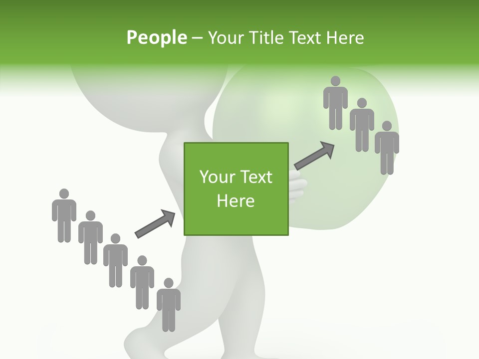 Healthy Abstract Guy PowerPoint Template