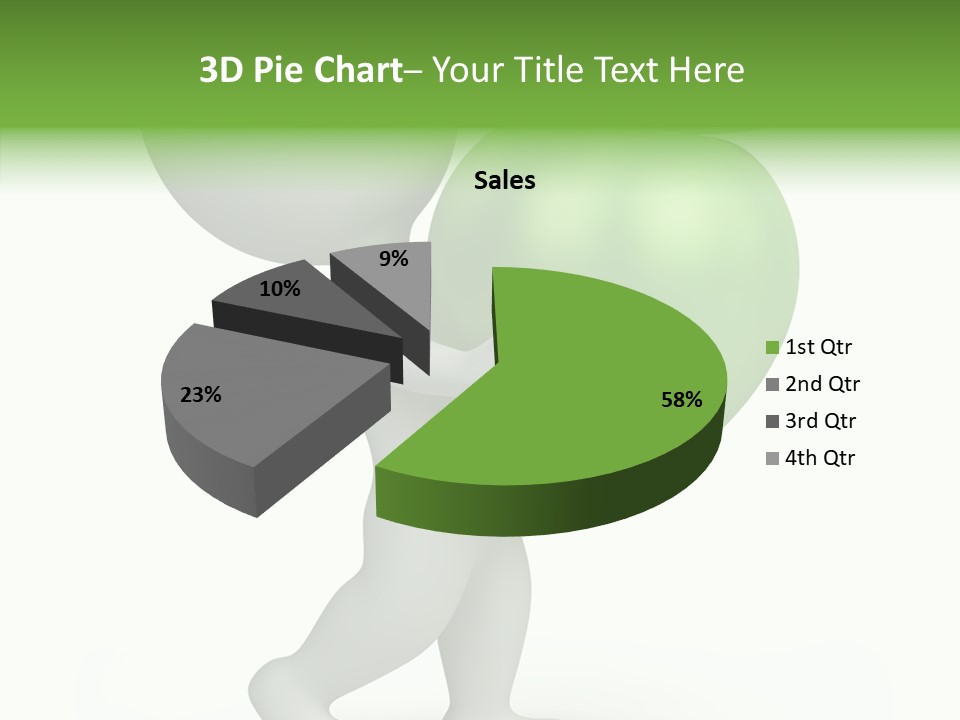 Healthy Abstract Guy PowerPoint Template