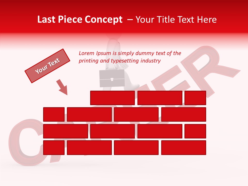 Stair Run Corporation PowerPoint Template