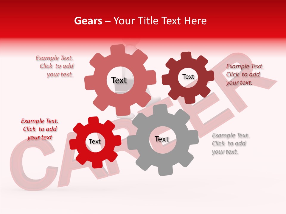 Stair Run Corporation PowerPoint Template