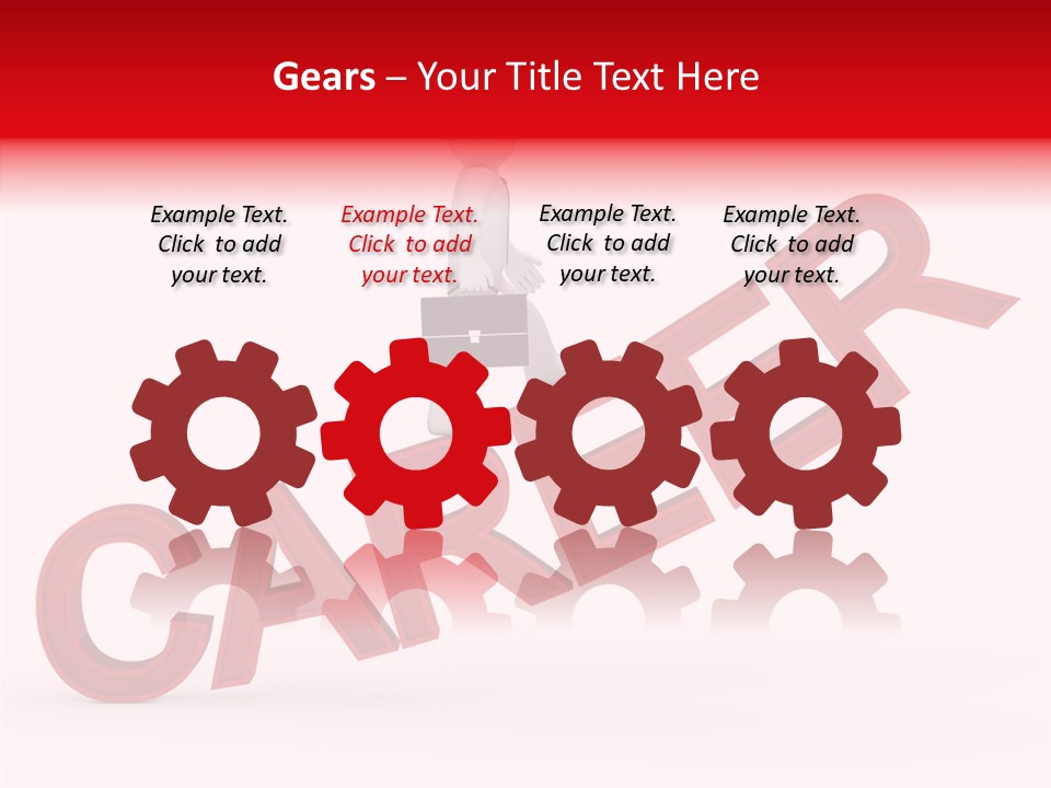 Stair Run Corporation PowerPoint Template