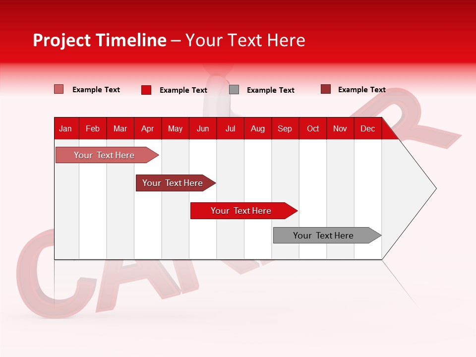Stair Run Corporation PowerPoint Template