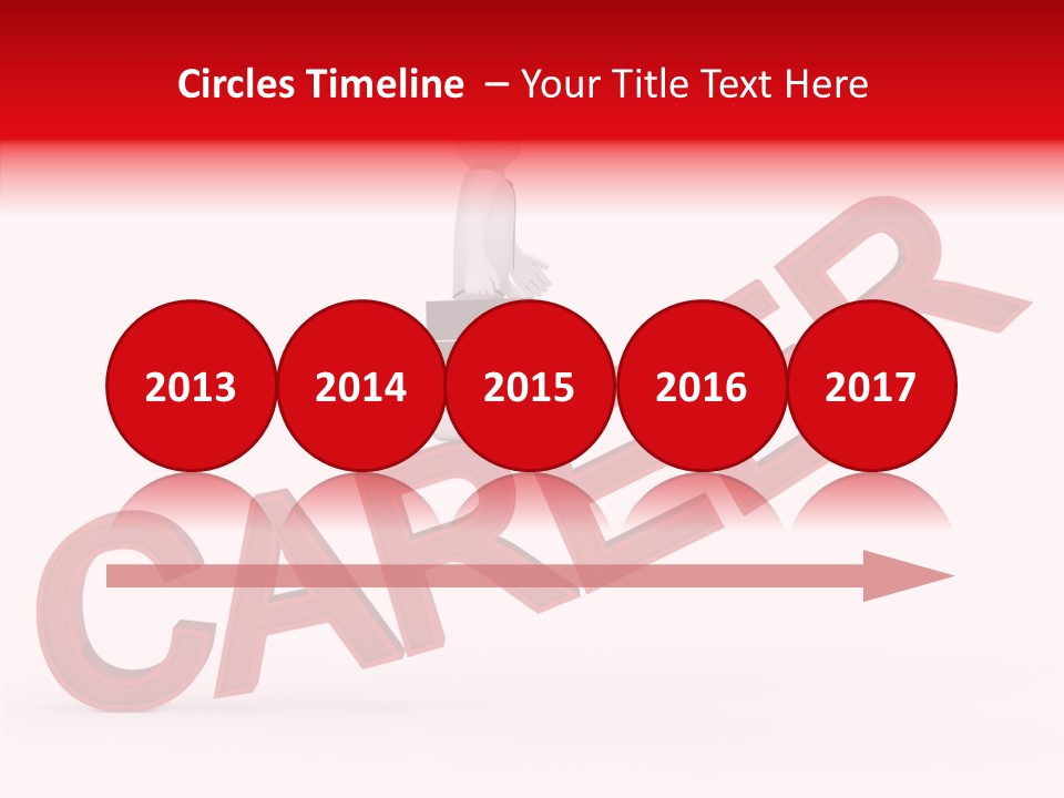 Stair Run Corporation PowerPoint Template