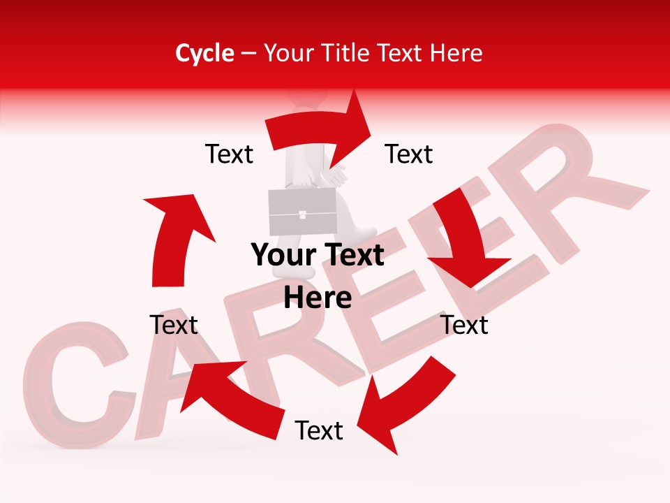Stair Run Corporation PowerPoint Template