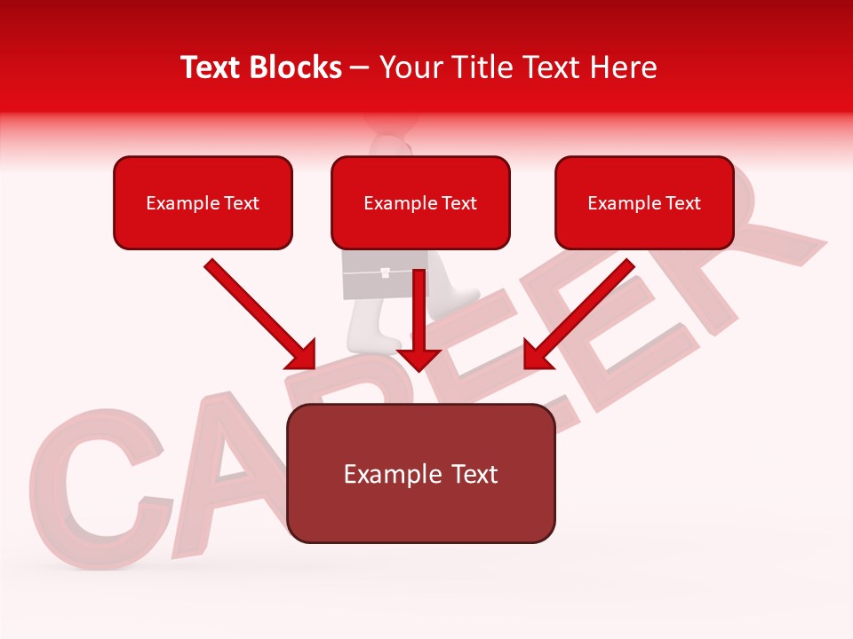 Stair Run Corporation PowerPoint Template
