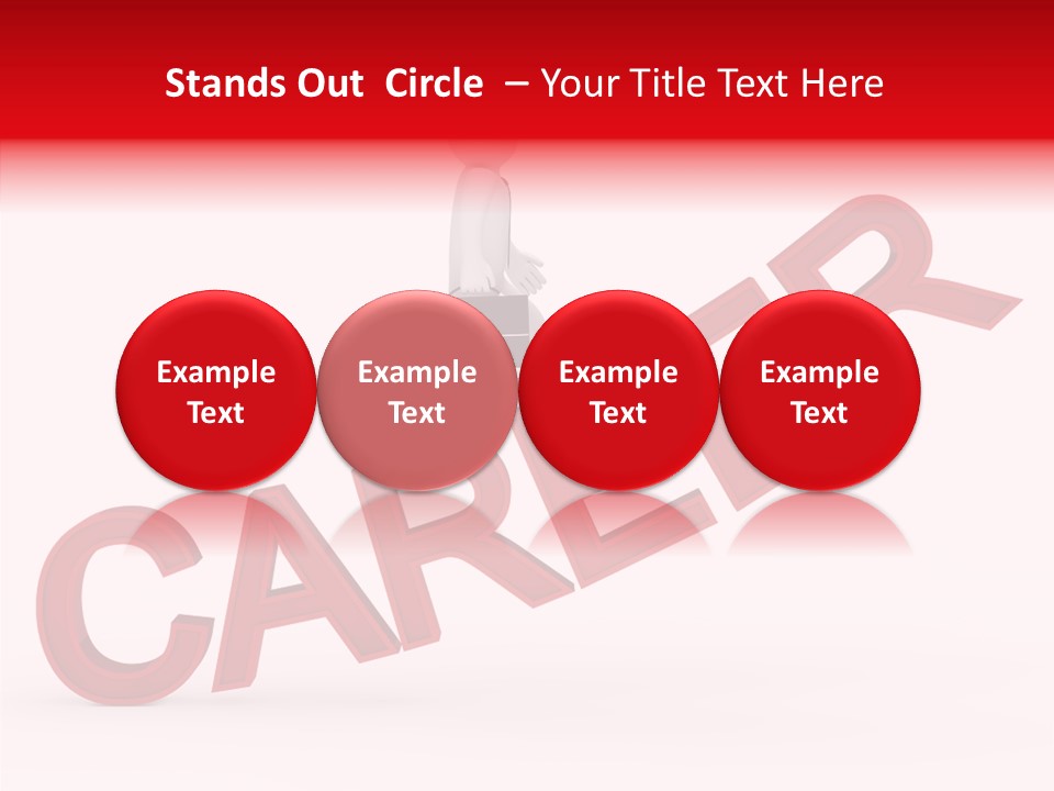 Stair Run Corporation PowerPoint Template