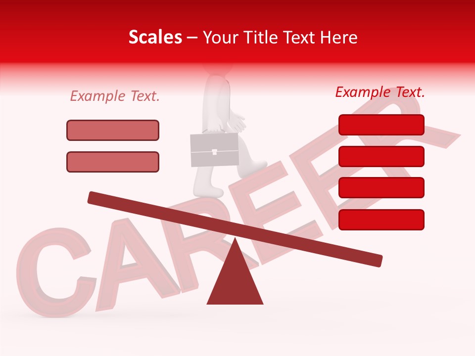 Stair Run Corporation PowerPoint Template