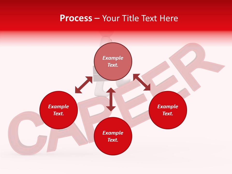 Stair Run Corporation PowerPoint Template