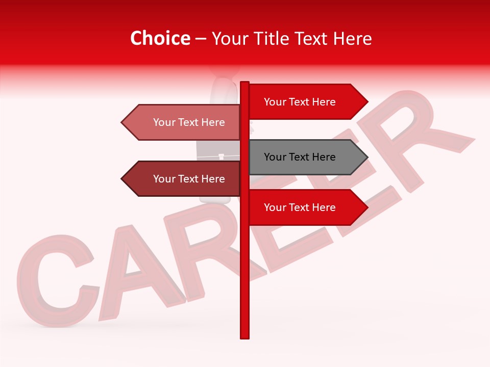Stair Run Corporation PowerPoint Template