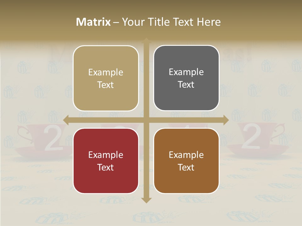 Decorate Decoration Calendar PowerPoint Template