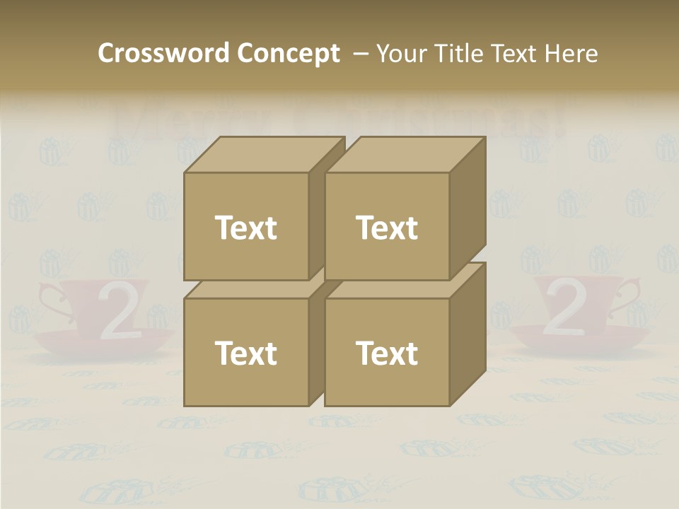 Decorate Decoration Calendar PowerPoint Template