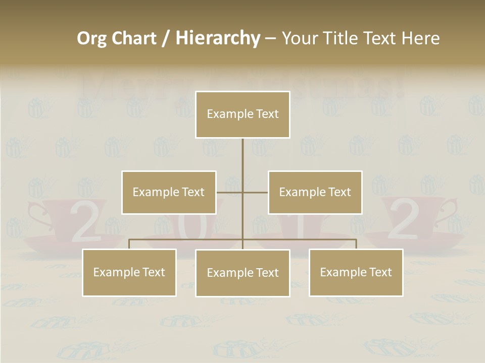 Decorate Decoration Calendar PowerPoint Template