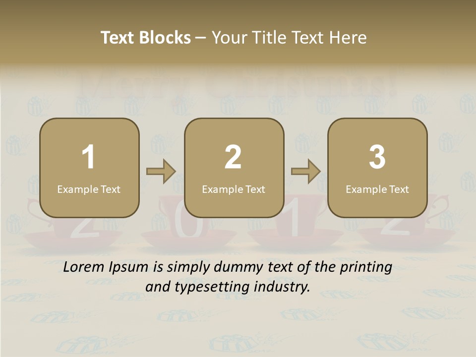 Decorate Decoration Calendar PowerPoint Template