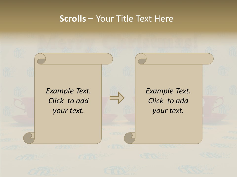 Decorate Decoration Calendar PowerPoint Template