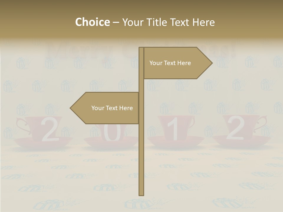 Decorate Decoration Calendar PowerPoint Template