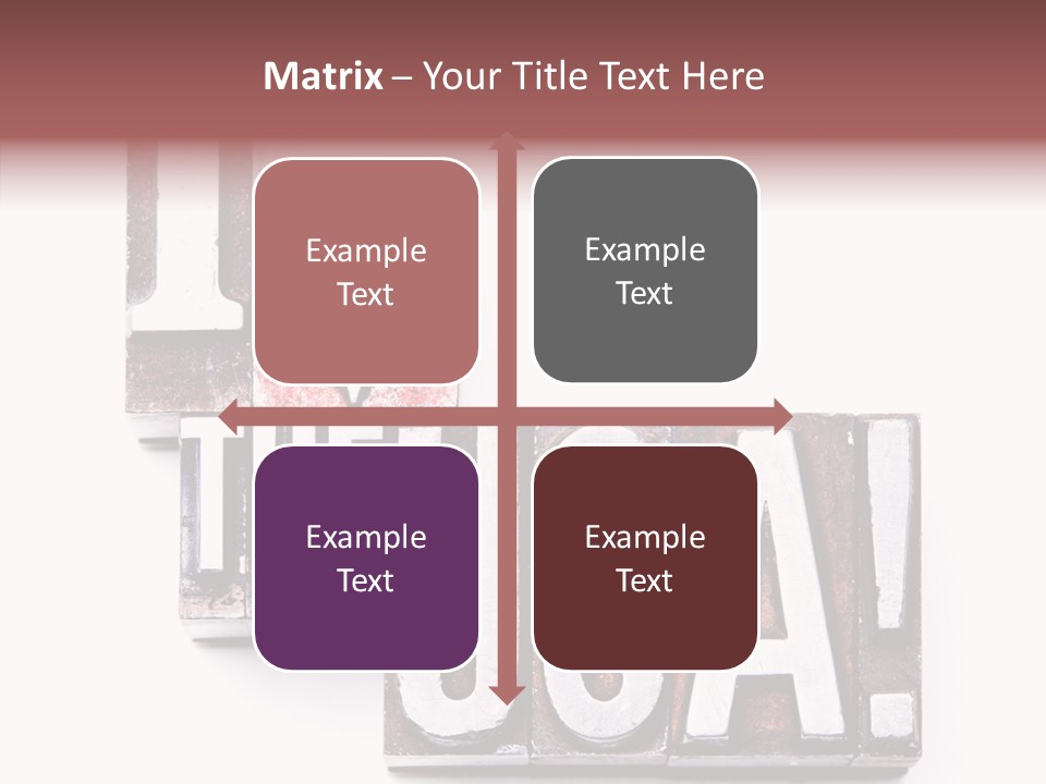 States Alphabet Heart PowerPoint Template