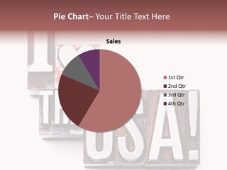 States Alphabet Heart PowerPoint Template