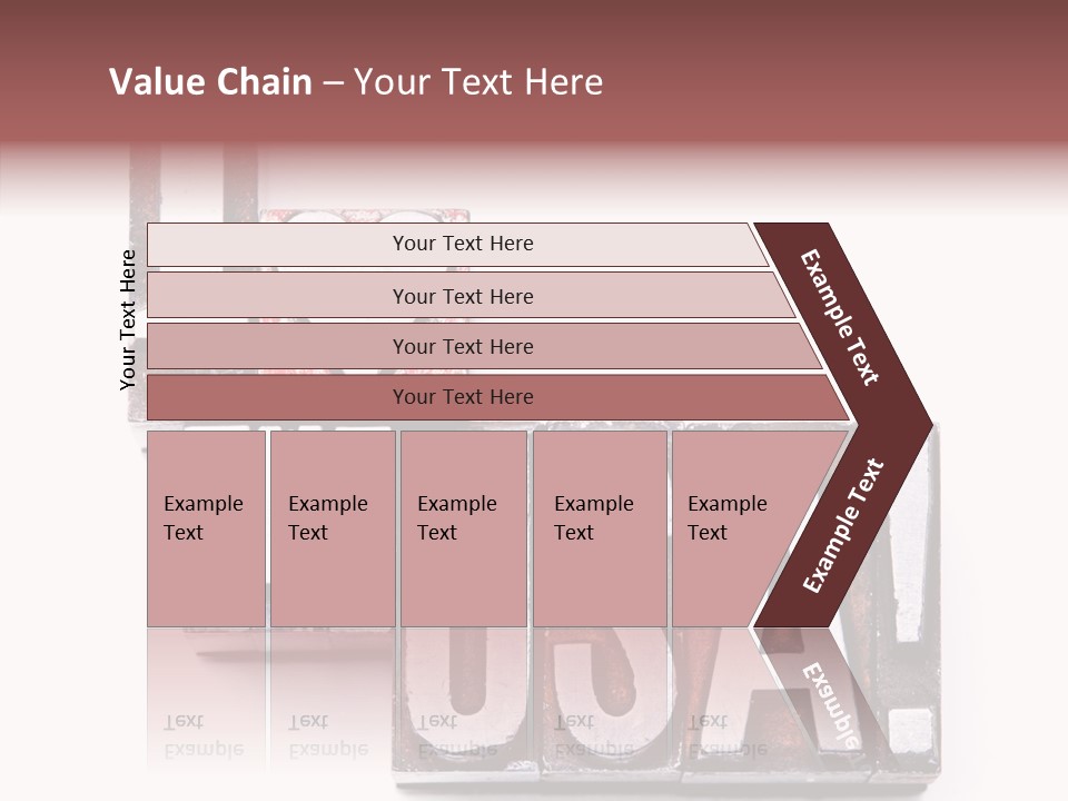 States Alphabet Heart PowerPoint Template