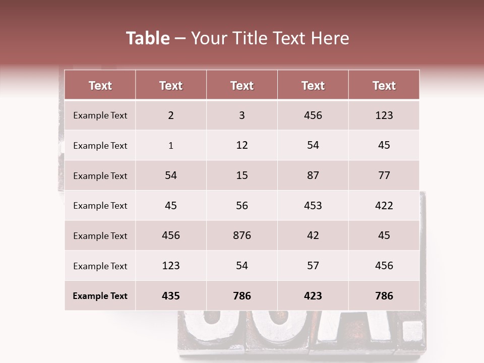 States Alphabet Heart PowerPoint Template