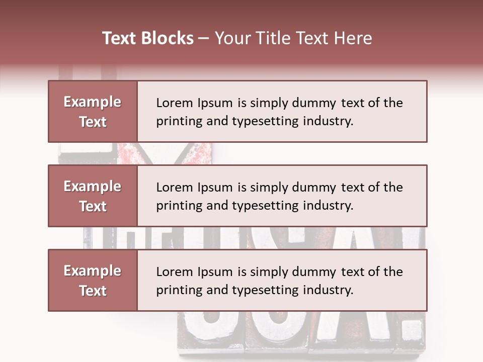 States Alphabet Heart PowerPoint Template