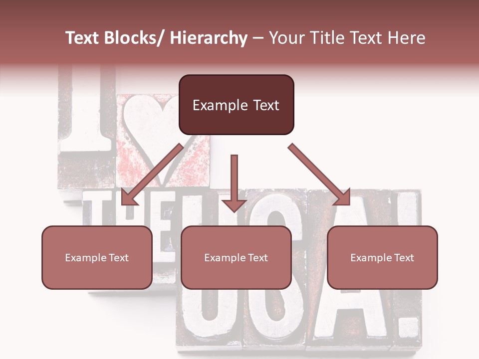States Alphabet Heart PowerPoint Template