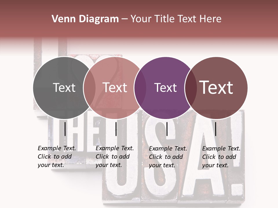 States Alphabet Heart PowerPoint Template