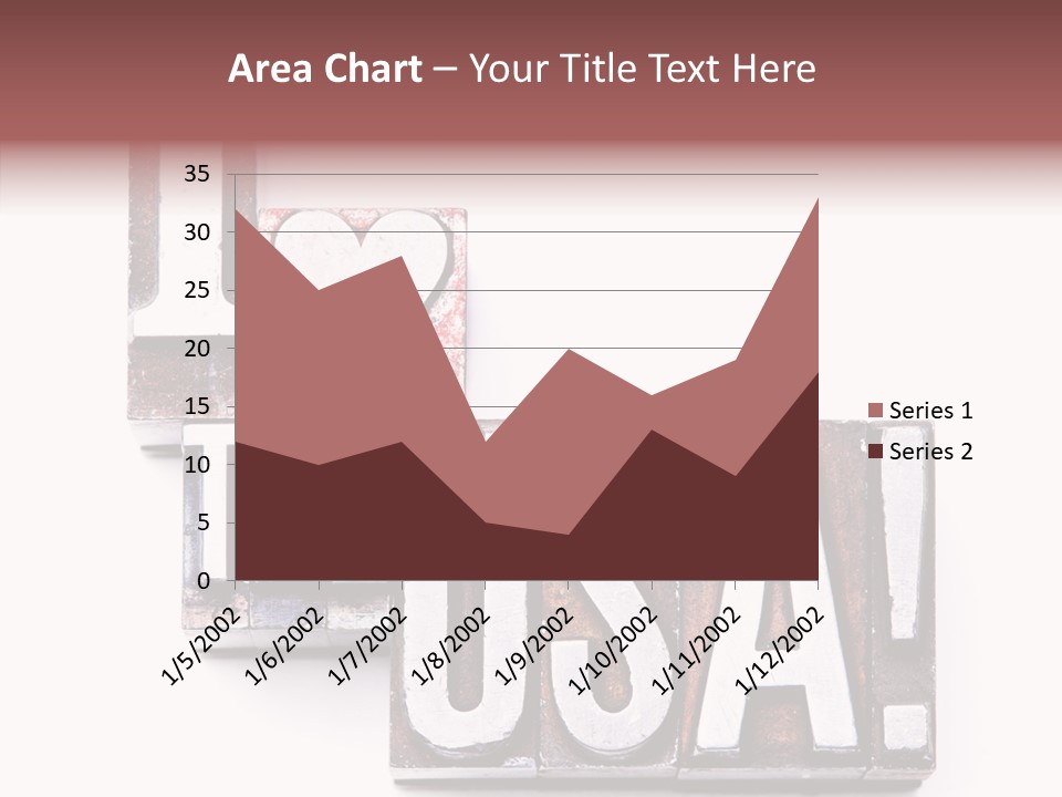 States Alphabet Heart PowerPoint Template