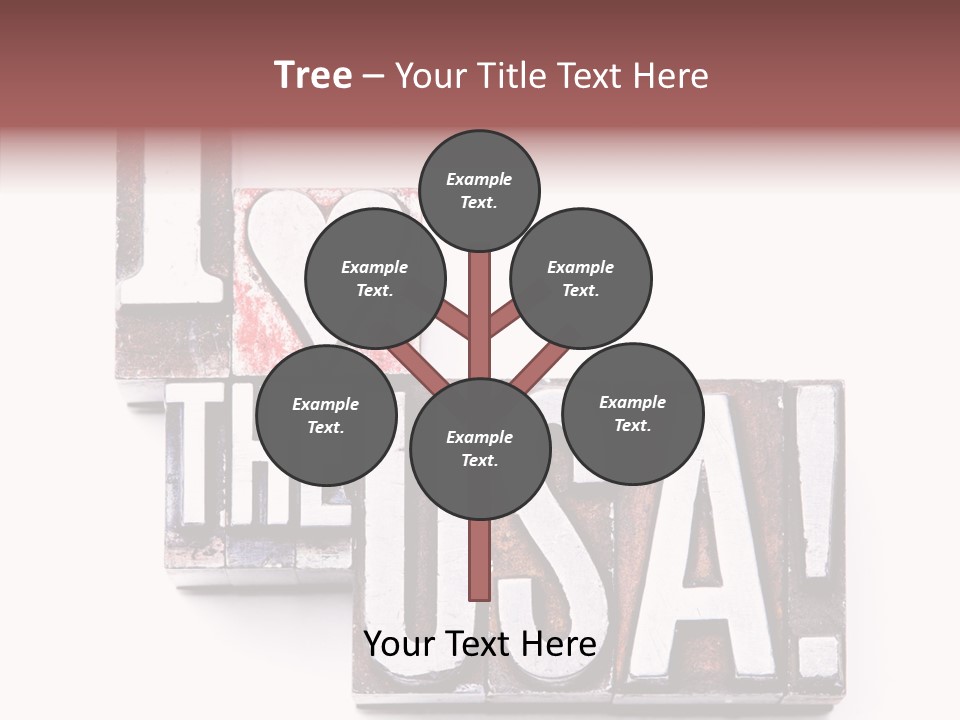 States Alphabet Heart PowerPoint Template